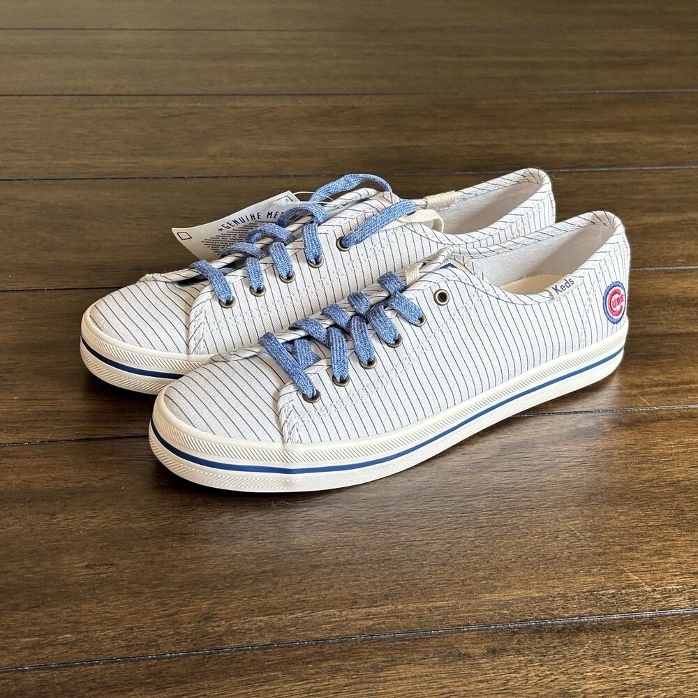 Keds MLB Chicago Cubs Shoes Women's 7.5 Low Top Baseball Shoes Kickstart NWT!